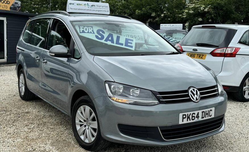 VW Sharan Bluemotion 2.0 TDI 2014 Manual 7 SEATER