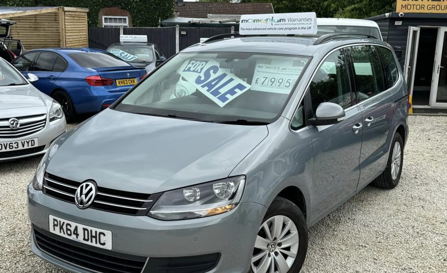 VW Sharan Bluemotion 2.0 TDI 2014 Manual 7 SEATER