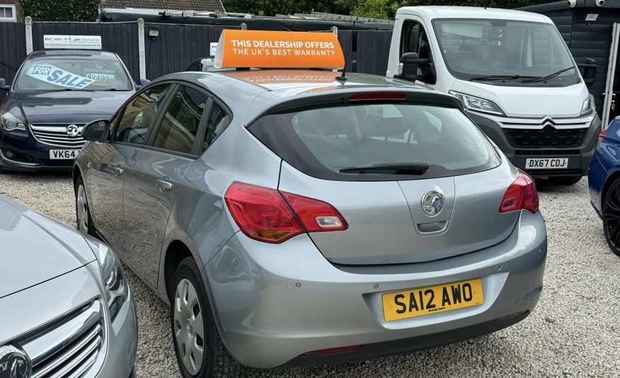 Vauxhall Astra 1.4 2012