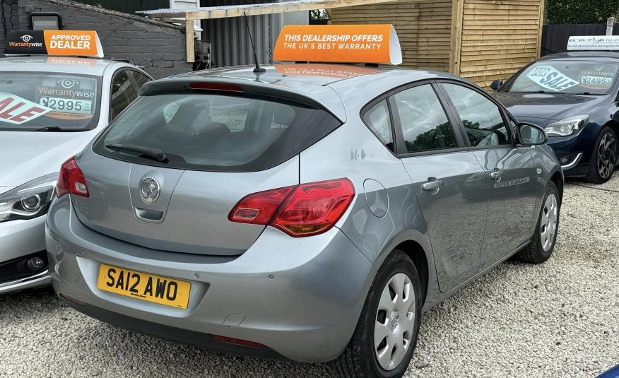 Vauxhall Astra 1.4 2012