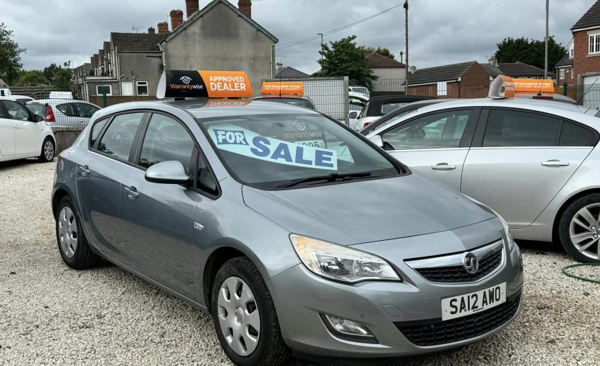 Vauxhall Astra 1.4 2012